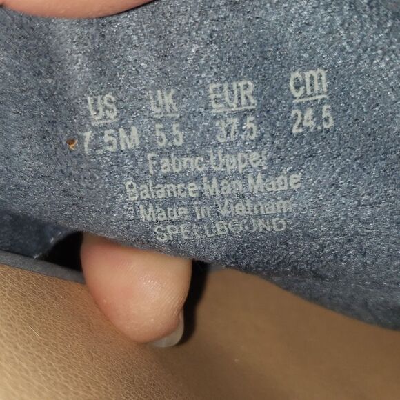 Dr Scholls blue textile heels - Picture 8 of 8